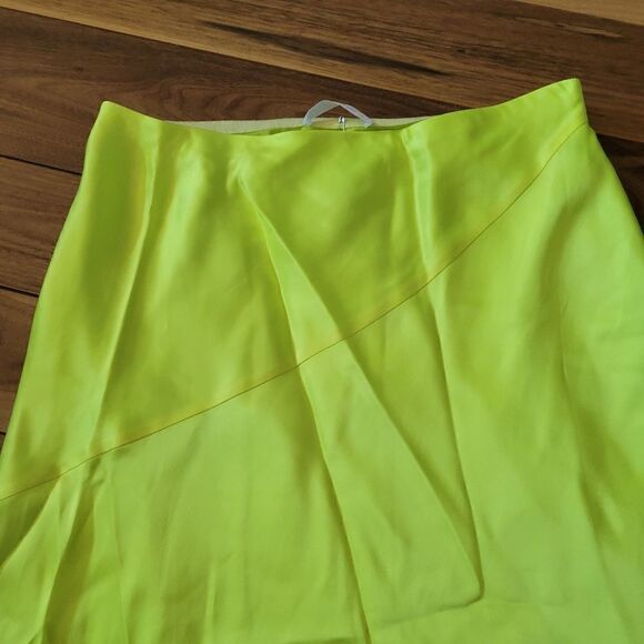 Helmut Lang satin midi skirt 8 M - Picture 9 of 14